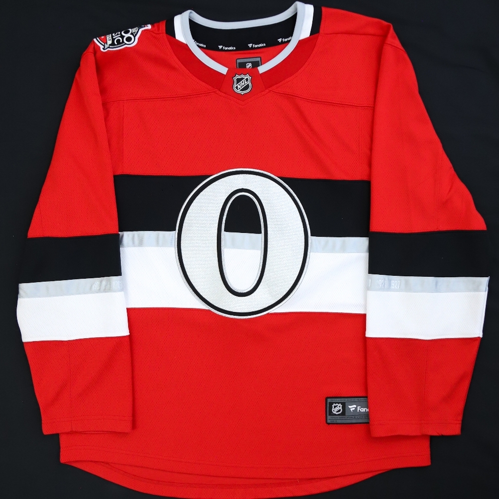 Ottawa Senators 100 Classic Fanatics NHL Hockey Jersey - Size L